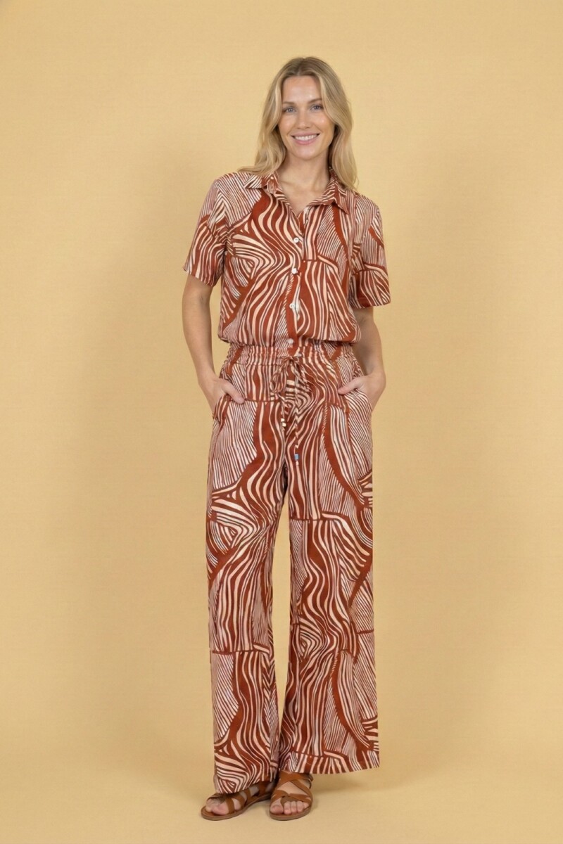 Pantalón Lily. Dulce de Leche