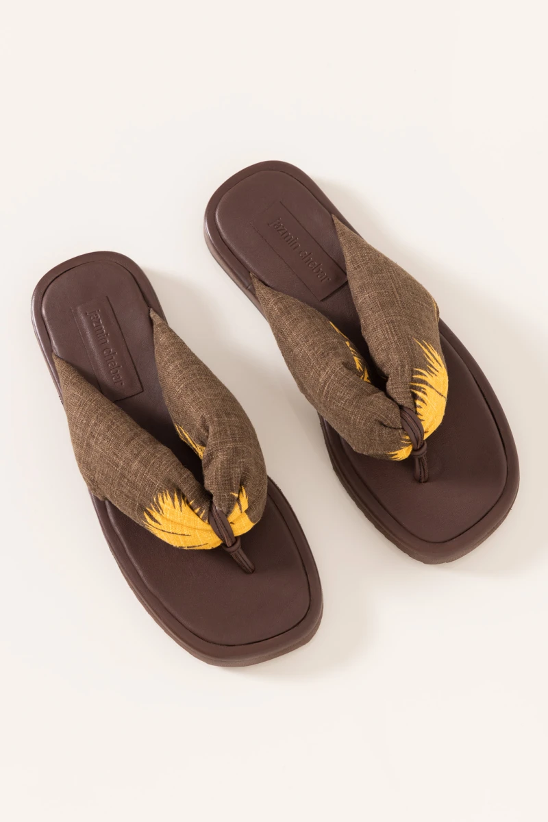 SANDALIA PALMS Chocolate