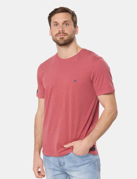 REMERA LISA Ladrillo