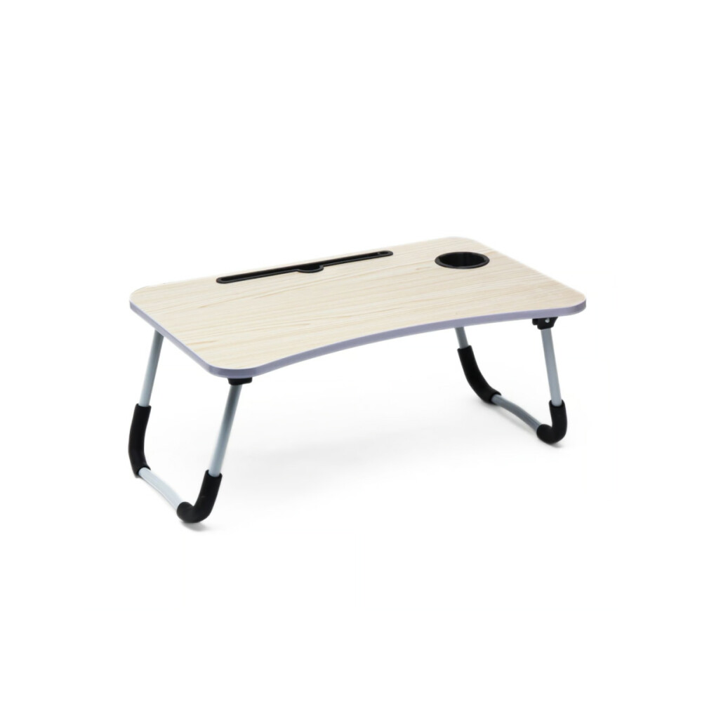 Mesa auxiliar plegable Beige
