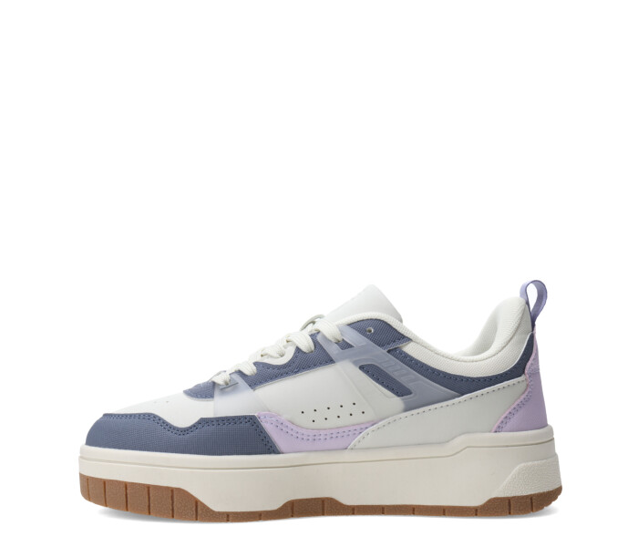 Championes de Mujer Miss Carol FORNI acordonado Blanco - Lila