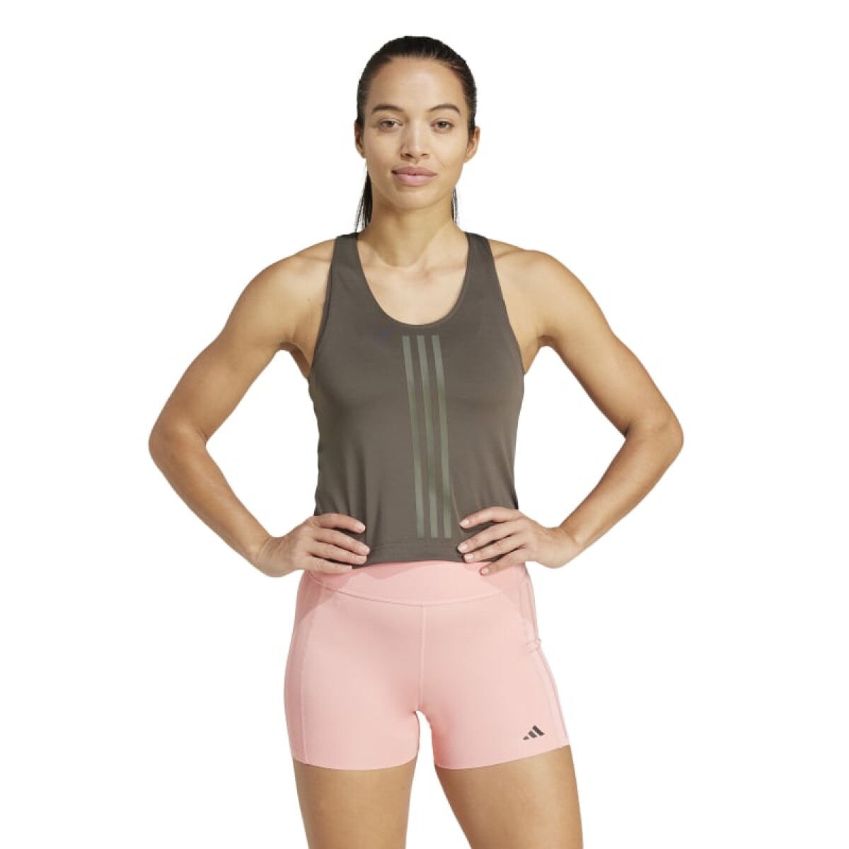 Musculosa Adidas Power Reversible Tight Fit - Verde 