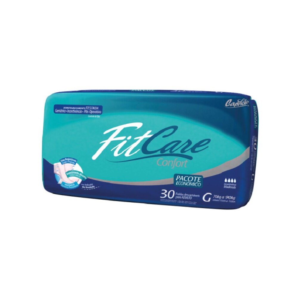 FIT CARE PAÑAL ADUL CONF ECO G PAQ. X 30 única