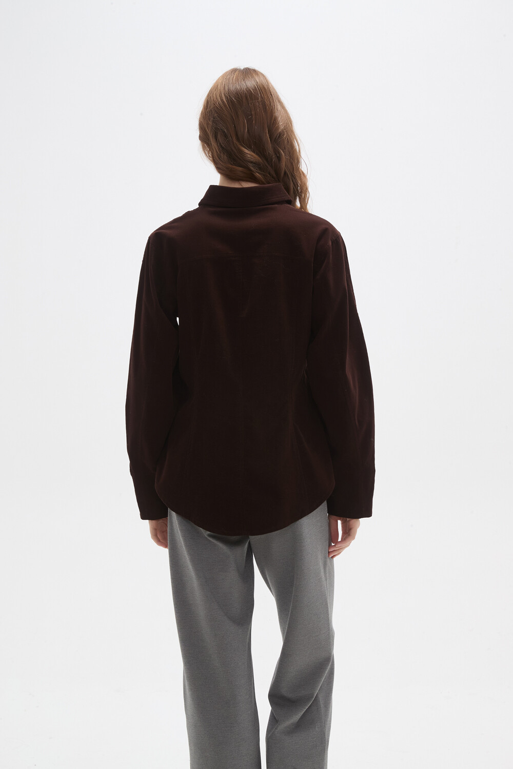 Camisa Ravika Chocolate