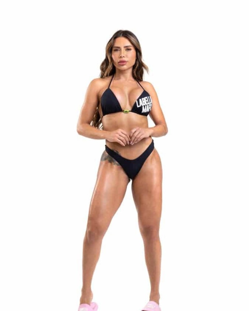 Bikini Color Negro By La Bellamafia U