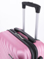 VALIJA PRAGA RUEDAS DESMONTABLES ROSADO