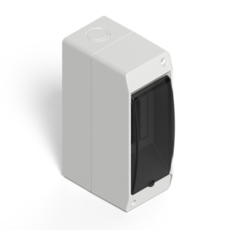 TABLERO ADOSAR EXT. P/TM 2 bocas c/tapa - GRIS. GENROD TABLERO ADOSAR EXT. P/TM 2 bocas c/tapa - GRIS. GENROD