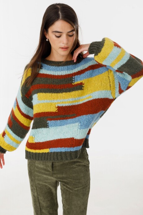 Sweater Lego Multicolor
