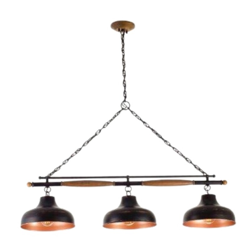 COLGANTE BROOKYLN 3L E27 BARRAL CHAPA COBRE COLGANTE BROOKYLN 3L E27 BARRAL CHAPA COBRE