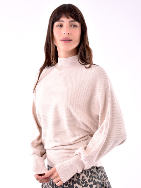 BUZO SCARLETT BEIGE CLARO