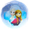 Pelota Disney Frozen II Celeste - Blanco