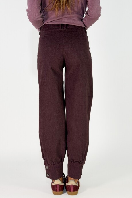 PANTALON RAMONA Bordo
