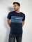Remera combinada Petroleo