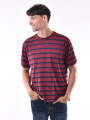 REMERA RELEVO BORDEAUX