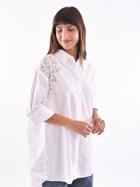 CAMISA MOMBAI BLANCO