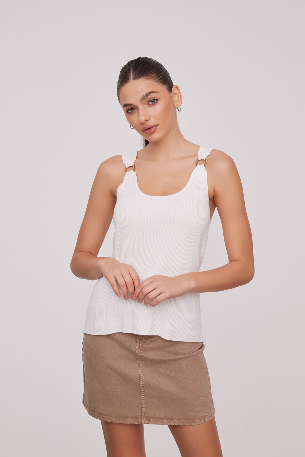 Musculosa Menara Marfil / Off White