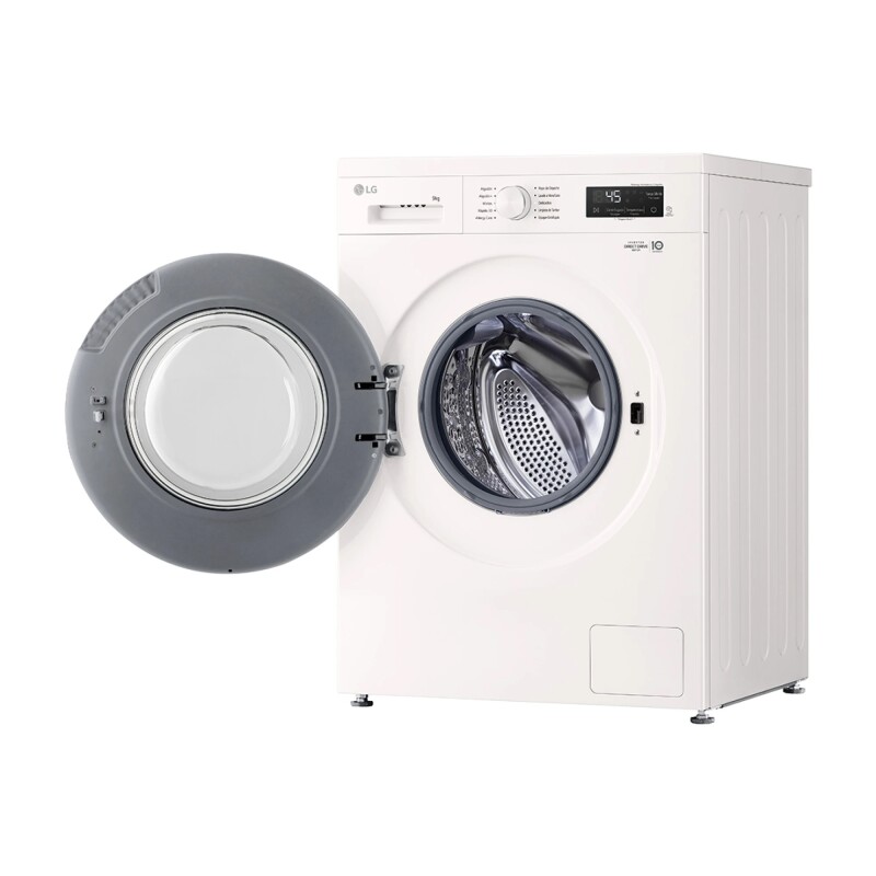 Lavarropas frontal LG inverter 9Kg WM9GWVFS6 Lavarropas Frontal Lg Inverter 9kg Wm9gwvfs6