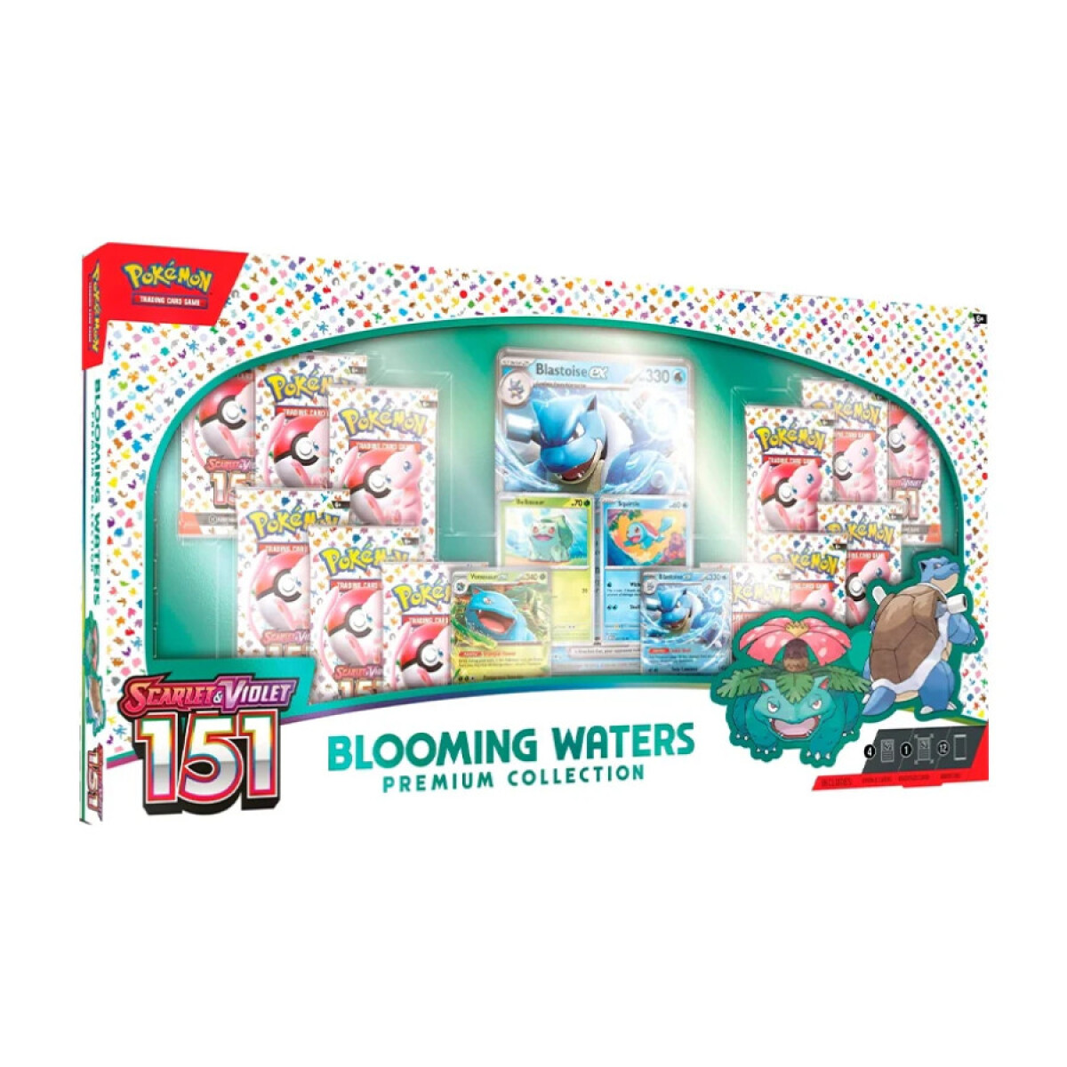 Pokemon TCG: Scarlet & Violet 151 - Blooming Waters Premium Collection [Inglés] 