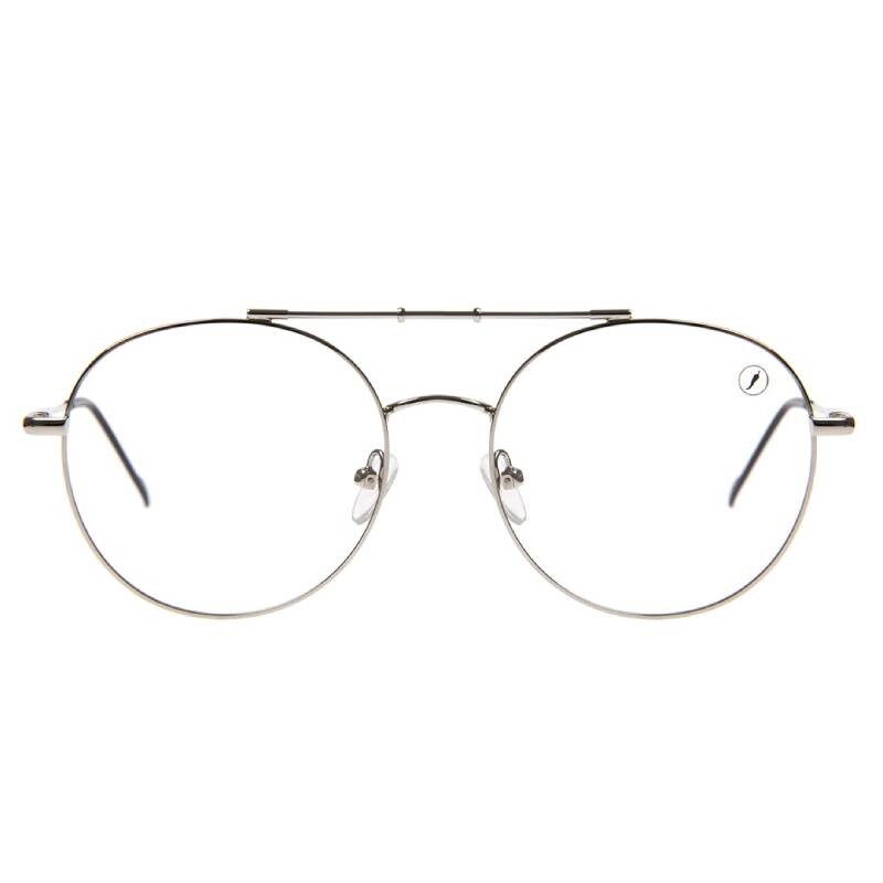 Armazón Chilli Beans Segovia más intercambiable de Sol Plateado