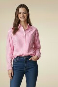 Camisa Casual. rosa