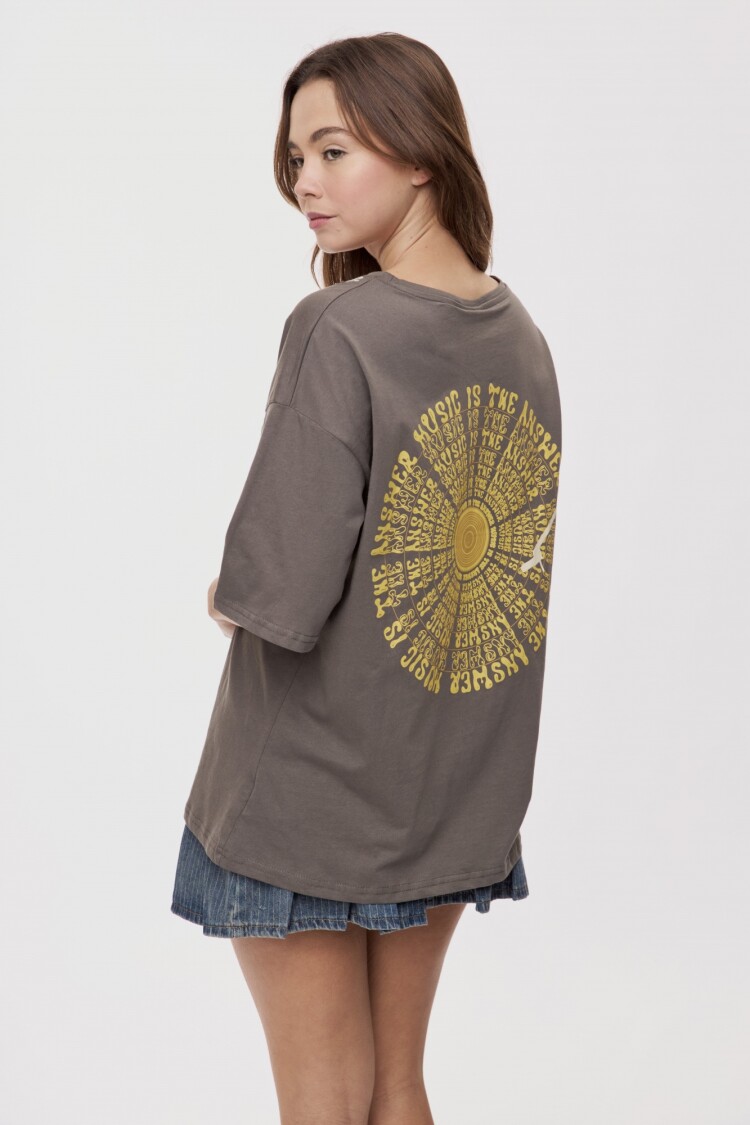 REMERA ANSWER Cemento
