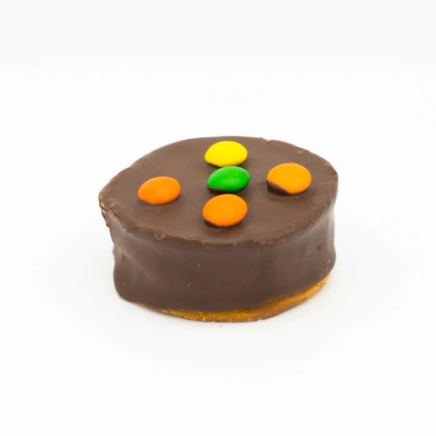 Alfajor de Chocolate con Rocklets Alfajor de Chocolate con Rocklets