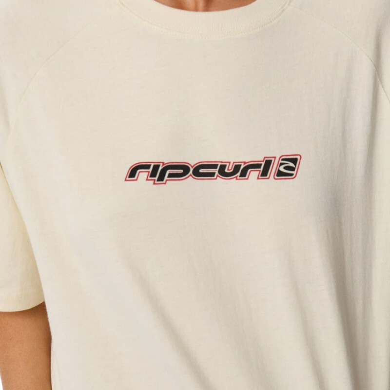 Remera Rip Curl Sunset Beach Raglan Boxy - Beige Remera Rip Curl Sunset Beach Raglan Boxy - Beige