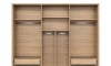 Ropero con Espejo 6 puertas - Moderna Hanover