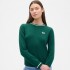 INT EXCL CASHSOFT CREW LOGO PO EVERGREEN GLAMOUR