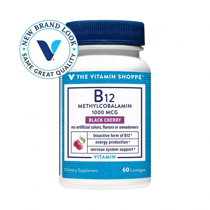 B12 METHYLCOBALAMIN 1000 MCG VIT. SHOPPE única