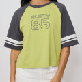 T-SHIRT NAYAN RUSTY Verde