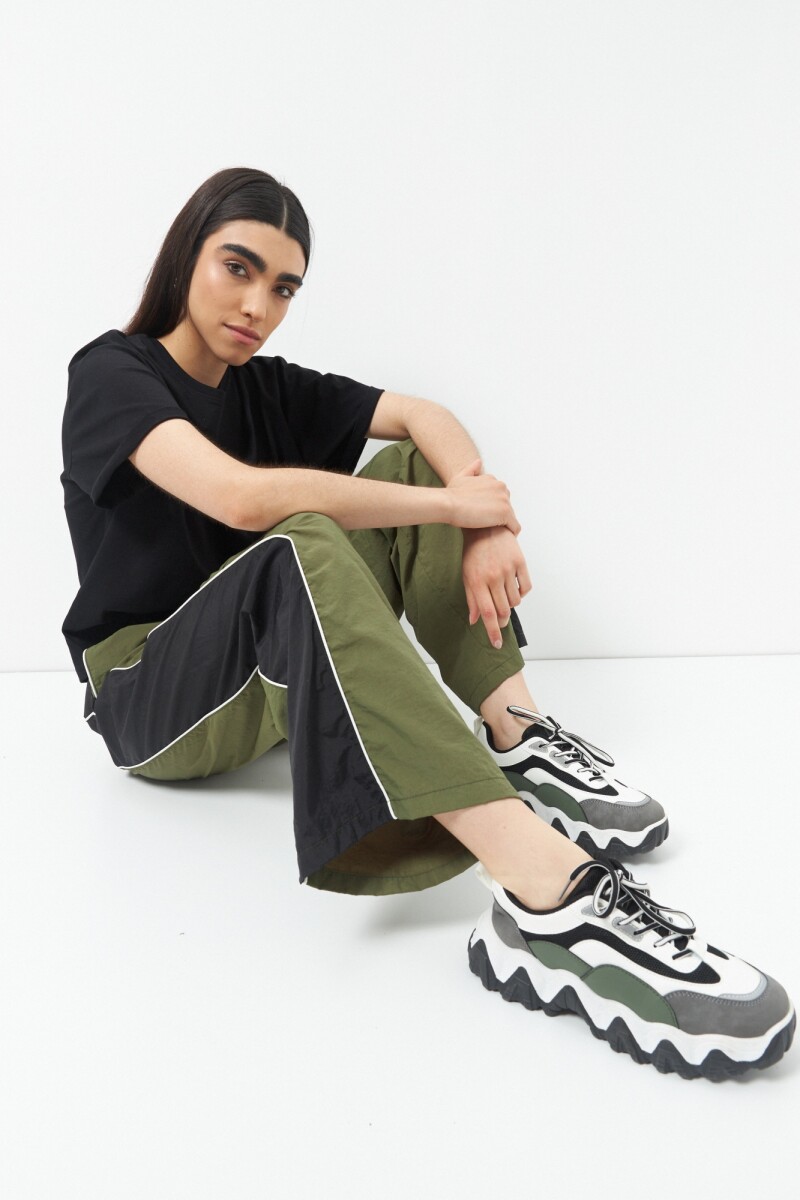 PANTALON KENZIE - Verde Militar 