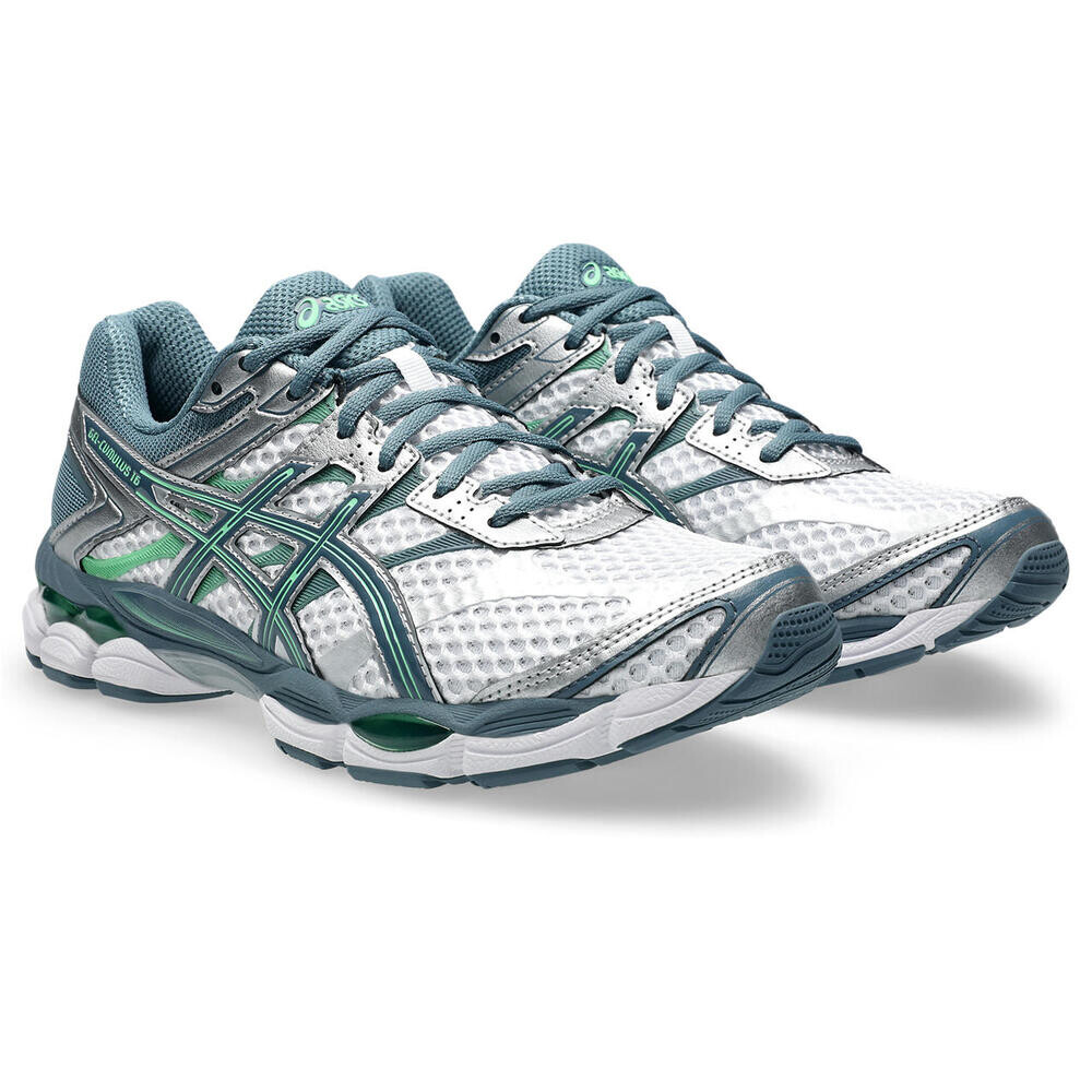 Zapatillas ASICS Gel-Cumulus 16 Hombre White/Ironclad