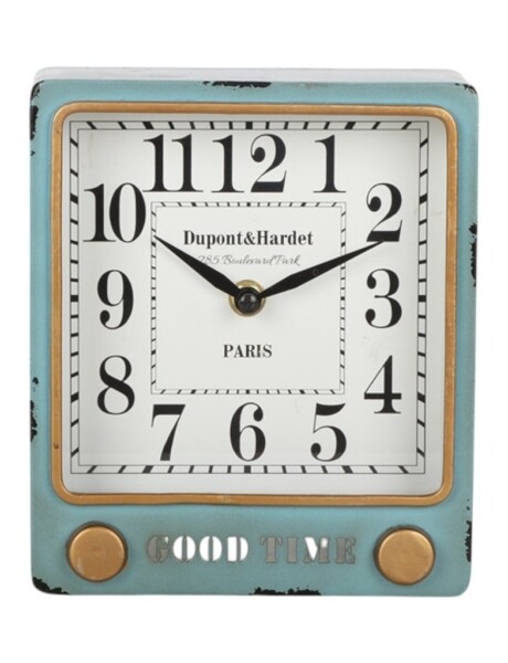 RELOJ DE MESA, VINTAGE 16X19X8 CM RELOJ DE MESA, VINTAGE 16X19X8 CM