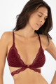 Bralet glare Bordeaux oscuro