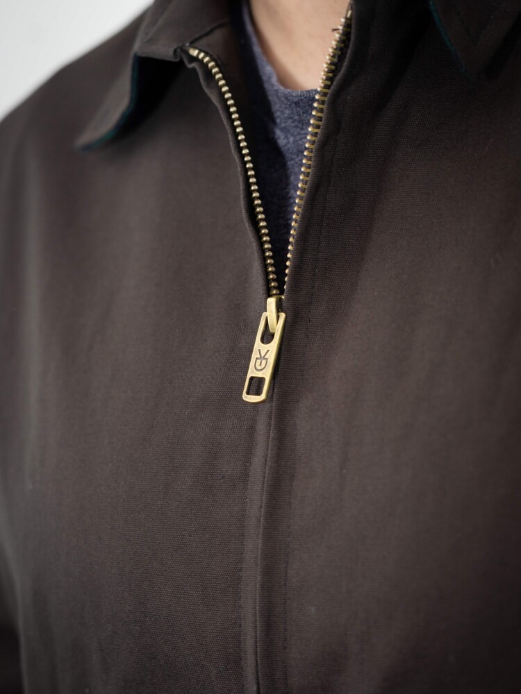 Campera de gabardina Army