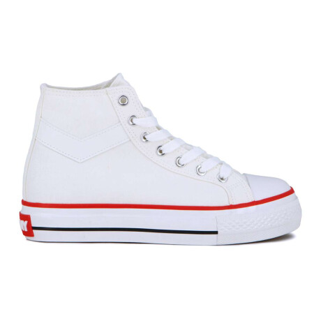 Pony Bota C/Plataforma Fifth Ave Women Blanco