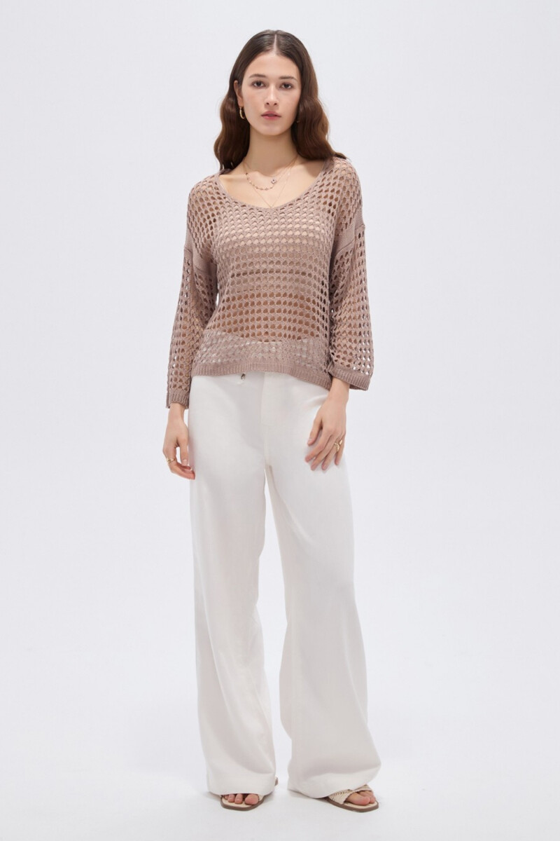 Sweater Esdren - Taupe Claro 