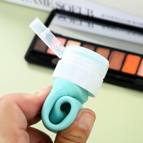 Set de 10 frasquitos de silicona para viaje Sc