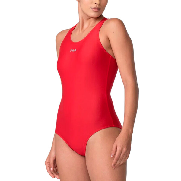 Fila Malla-traje De Baño Mujer Australia Cuerpo Rojo Rojo