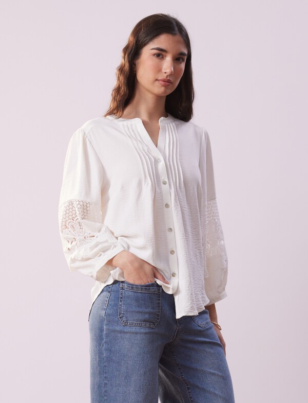 Blusa Crochet CRUDO