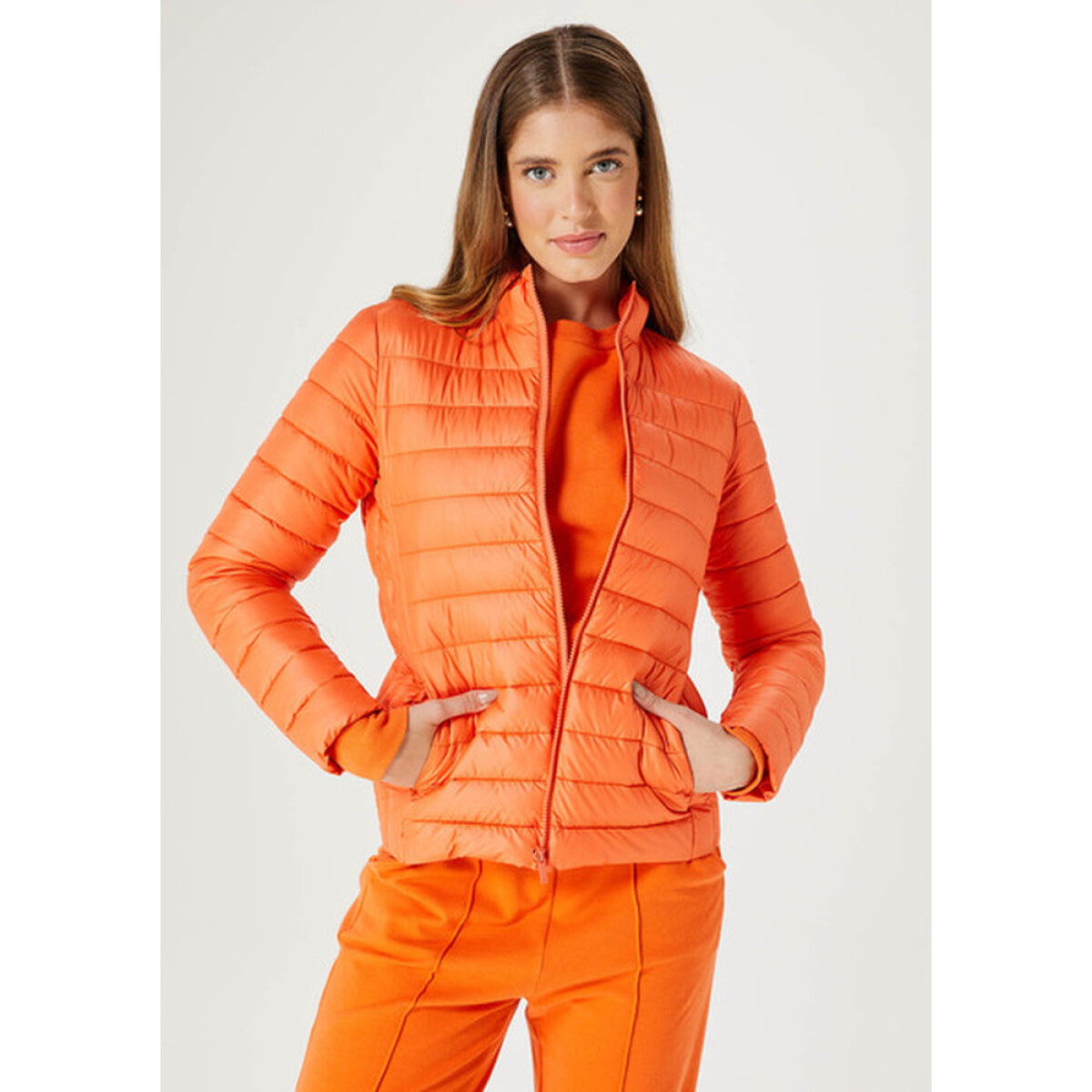 JAQUETA FEM - NARANJA OSCURO 