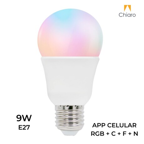 Lampara LED INTELIGENTE WIFI RGB E27 Lampara LED INTELIGENTE WIFI RGB E27