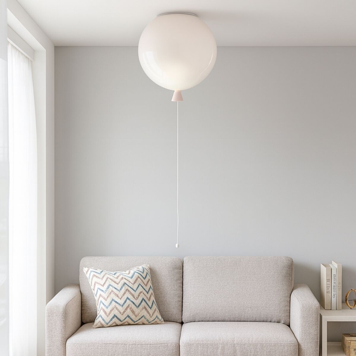 LUMINARIA DE TECHO BALLOON BLANCO Large 