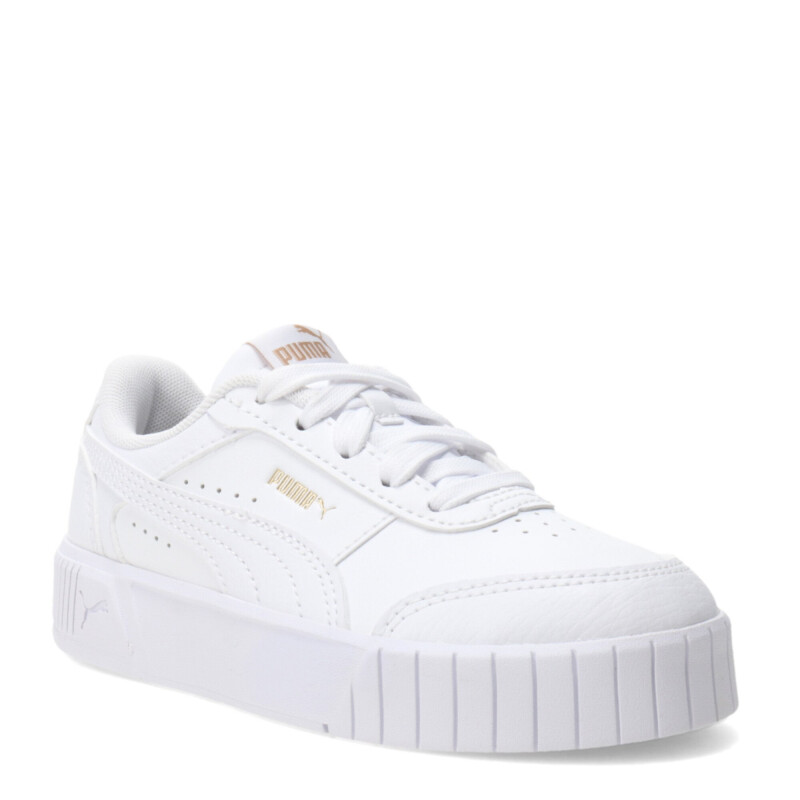 Championes Infantiles Puma Carina Mía Ps Blanco - Dorado