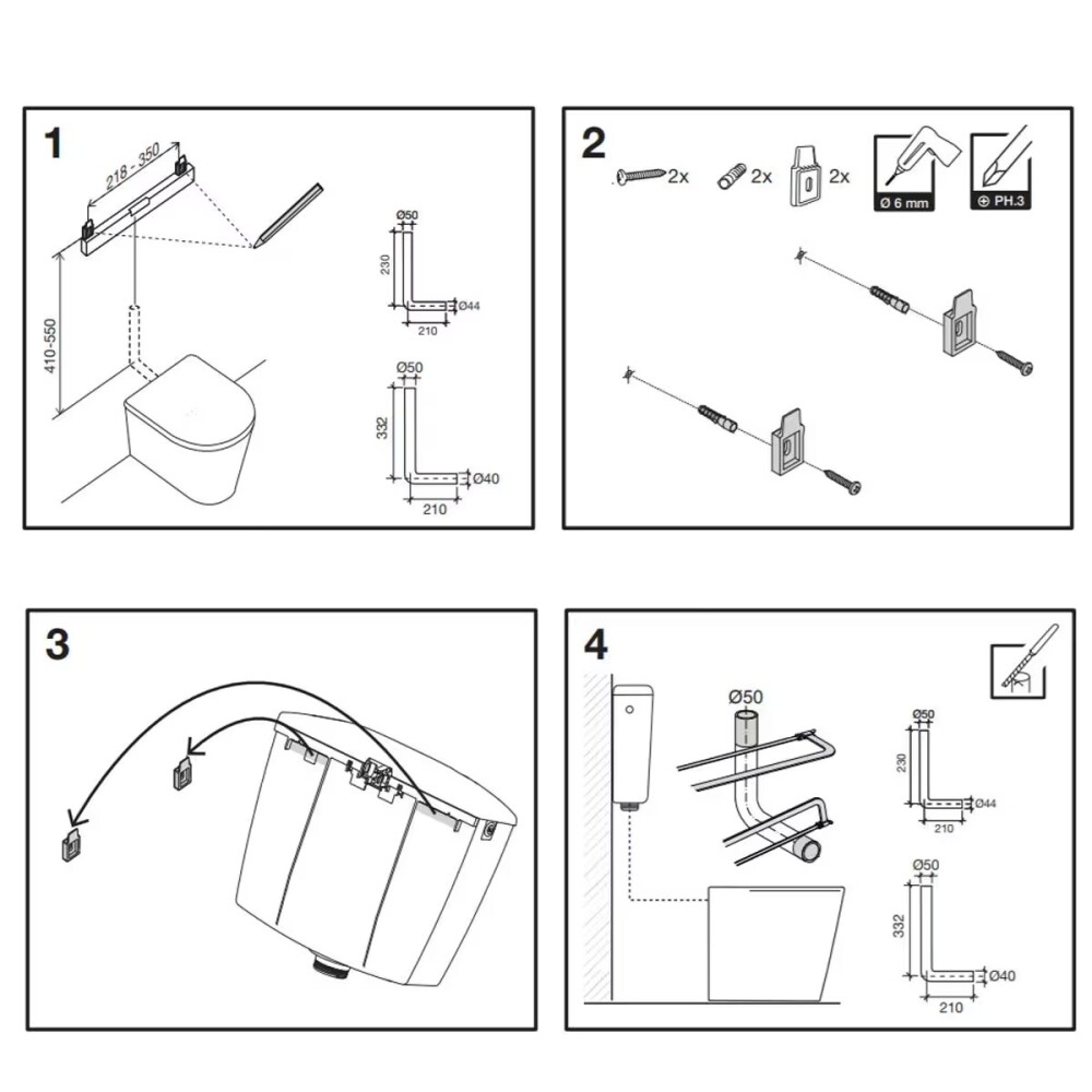 Cisterna exterior Oli Quarzo doble descarga Cisterna Exterior Oli Quarzo Doble Descarga