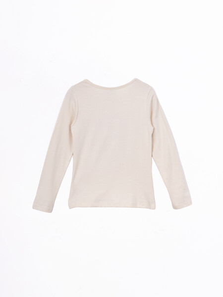 REMERA TROUBLE STITCH CRUDO