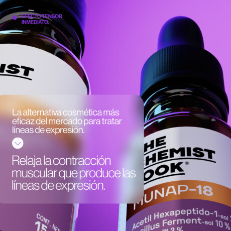 Sérum The Chemist Look Munap-18 Booster 15ml Sérum The Chemist Look Munap-18 Booster 15ml
