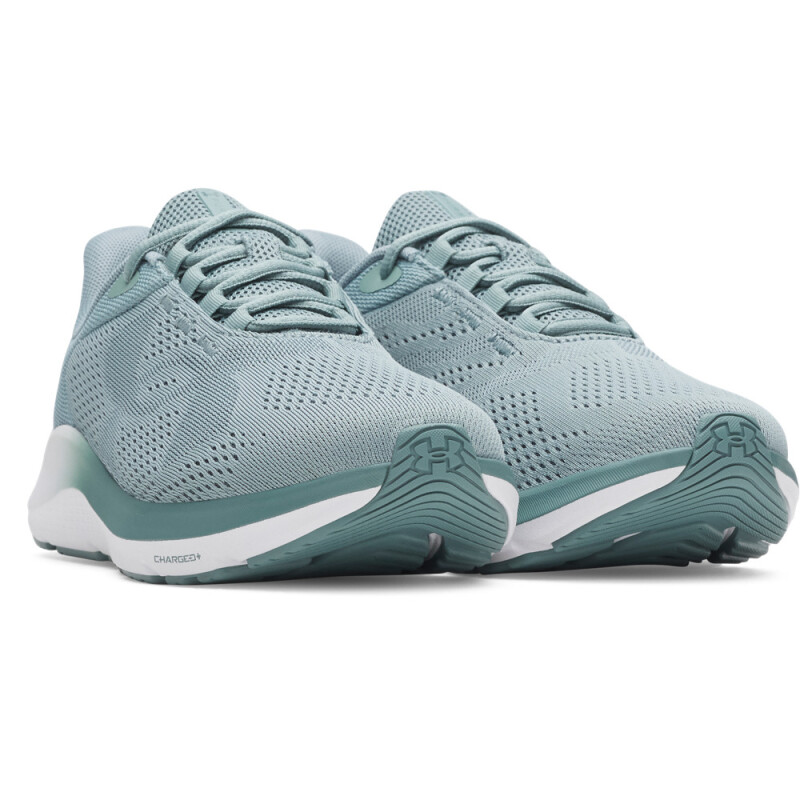 UA W Charged Pursuit 4 BL GRN-323