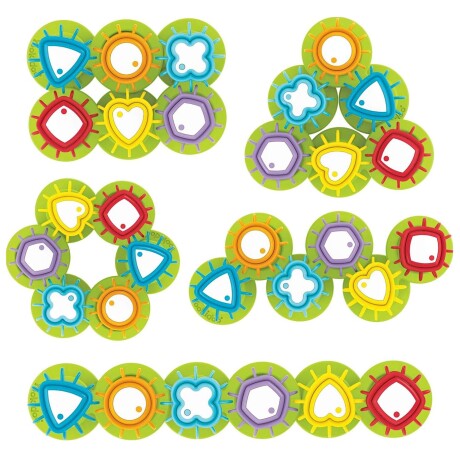 Encastre de Formas y Engranajes Shape N Spin Yookidoo +12 Meses Encastre de Formas y Engranajes Shape N Spin Yookidoo +12 Meses